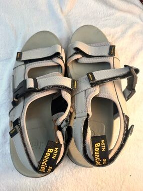 Dr. Martens Forster Sandals Gray Size US 10 (UK 8) Chunky Utility Strap